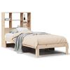 vidaXL Massivholzbett mit Regal ohne Matratze 90x200 cm Kiefer
