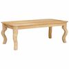 vidaXL Couchtisch Braun 100 x 55 x 40 cm massives Mangoholz