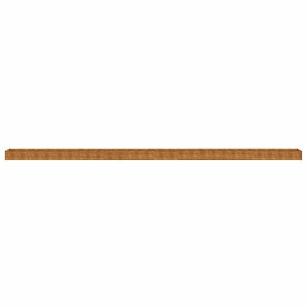 vidaXL Hochbeet 1152x50x36 cm Cortenstahl
