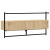 vidaXL TV-Wandschrank Sonoma-Eiche 100,5x30x51 cm Holzwerkstoff