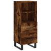 vidaXL Highboard R&auml;uchereiche 34,5x34x180 cm Holzwerkstoff