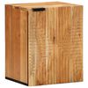 vidaXL Waschbeckenschrank mit T&uuml;r Massivholz Akazie 38 x 33,5 x 48 cm