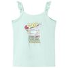 Kinder-Tanktop Helles Minzgr&uuml;n 104