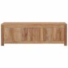 vidaXL TV-Schrank 115x30x40 cm Massivholz Teak