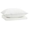 vidaXL 90% G&auml;nsedaunen Bettw&auml;sche-Set FULDA 2 pcs 152 x 203 cm Sommer