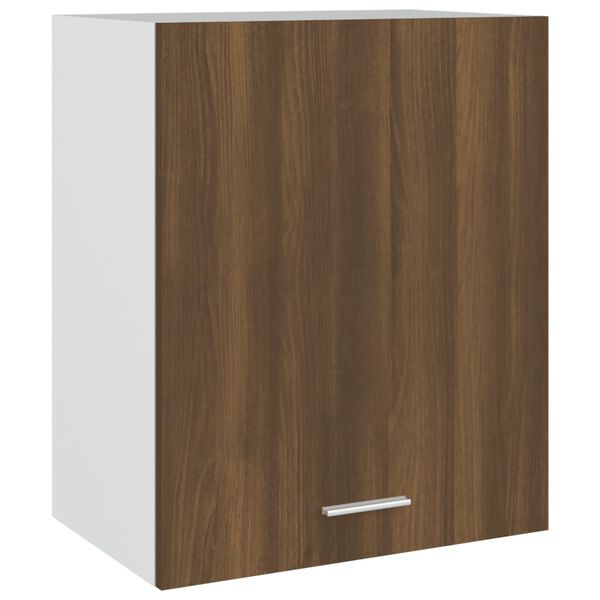 vidaXL Hängeschrank Lyon Braun Eichen-Optik 50x31x60 cm Holzwerkstoff