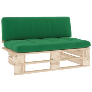 vidaXL Outdoor-Mittelsofa Paletten Imprägniertes Kiefernholz