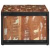 vidaXL Couchtisch Mehrfarbig 90x50x36 cm Altholz Massiv