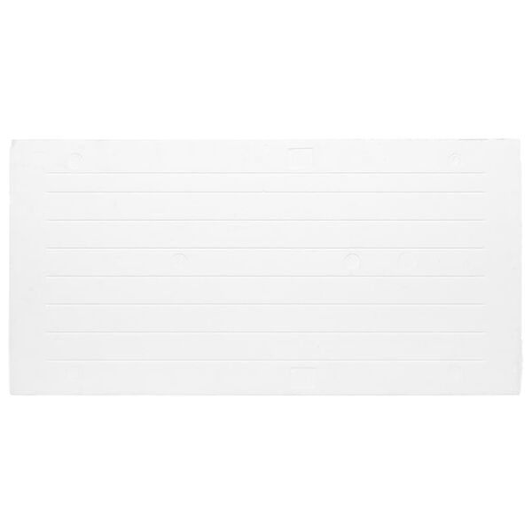 vidaXL 3D-Wandpaneele 10 Stk. Hellgrau 100x50 cm EPS