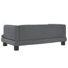 vidaXL Hundebett Dunkelgrau 80x45x30 cm Samt