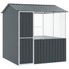 vidaXL Vogelk&auml;fig Anthrazit 215 x 209 x 230 cm Verzinkter Stahl