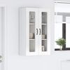 vidaXL Küchenhängeschrank mit Regal Hochglanz Weiß 60 x 31 x 100 cm