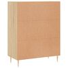 vidaXL Sideboard Sonoma-Eiche 69,5x34x90 cm Holzwerkstoff