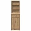 vidaXL Highboard Artisan-Eiche 40 x 40,5 x 135 cm Holzwerkstoff