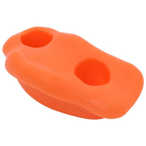 vidaXL Klettergriffe mit Seil 25 Stk. Mehrfarbig