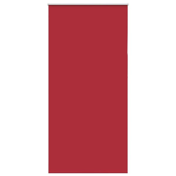 vidaXL Verdunkelungsrollo Rot 90x210 cm Stoffbreite 85,7 cm Polyester
