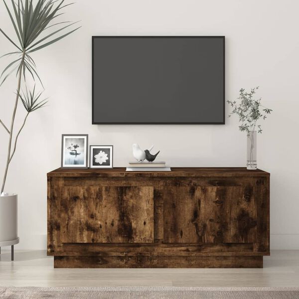 vidaXL Couchtisch R&auml;uchereiche 102x50x44 cm Holzwerkstoff