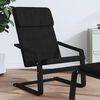 vidaXL Relaxsessel Schwarz Stoff