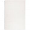 vidaXL Teppich Shaggy Hochflor Modern Creme 240x340 cm
