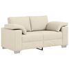 vidaXL Sofa 2 pcs Braun 219 x 80 x 82 cm Stoff