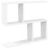 vidaXL Wandregal Wei&szlig; 60 x 12 x 50,5 cm Holzwerkstoff