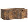 vidaXL Wandmontierter TV-Schrank Ger&auml;ucherte Eiche 78,5 x 41 x 30 cm