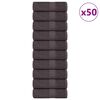 vidaXL G&auml;stet&uuml;cher FROGN 50 Stk. Anthrazit 30x50 cm 360 g/m&sup2;