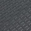 vidaXL Gartentisch Anthrazit 58x58x41 cm PP Rattan