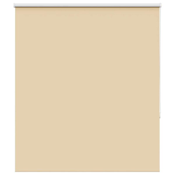 vidaXL Verdunkelungsrollo Beige 125x130 cm Stoffbreite 121,6 cm