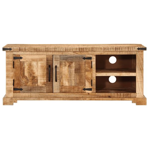 vidaXL TV-Schrank 110x35x45 cm Massivholz Mango