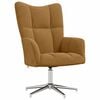 vidaXL Relaxsessel Braun Samt