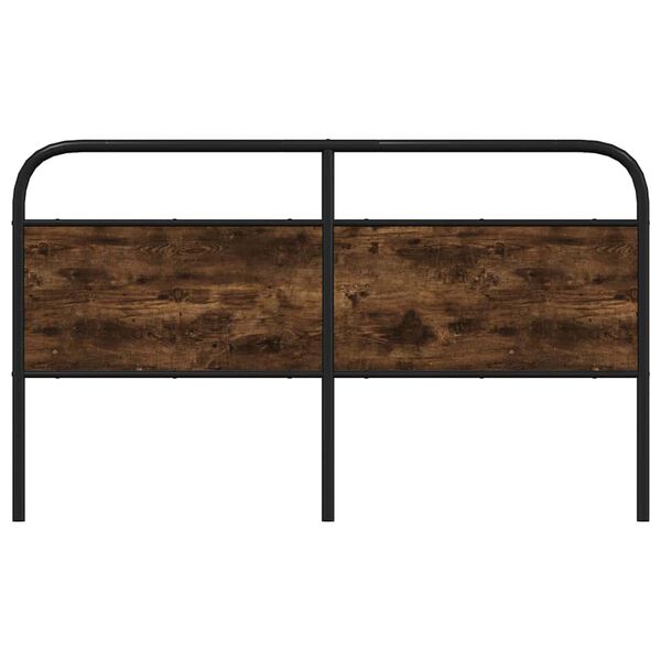 vidaXL Ersatz-Kopfteil R&auml;uchereiche 150 cm Stahl und Holzwerkstoff