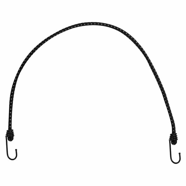 vidaXL Gummiseile Reflektierend mit Haken 10 Stk. 88 cm