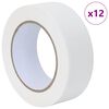 vidaXL Malerklebeb&auml;nder 12 pcs Wei&szlig; 38mm x 50m Papier