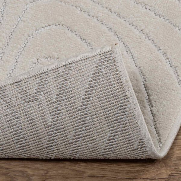 vidaXL Bereichsteppiche HUARTE Creme 200 x 140 cm Polyester