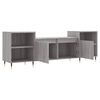 vidaXL TV-Schrank Grau Sonoma 160x35x55 cm Holzwerkstoff
