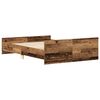 vidaXL Bettgestell ohne Matratze Altholz-Optik 150x200cm Holzwerkstoff