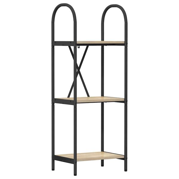 vidaXL B&uuml;cherregal Sonoma-Eiche 40 x 30 x 109 cm Holzwerkstoff