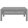 vidaXL 6-tlg. Garten-Lounge-Set Grau Kiefer Massivholz