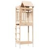 vidaXL Spielturm Braun Massives Kiefernholz