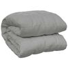 vidaXL Gewichtsdecke Grau 200x200 cm 13 kg Stoff