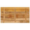 vidaXL Tischplatte 100x60x1,5 cm Rechteckig Raues Massivholz Mango