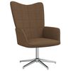 vidaXL Relaxsessel Braun Stoff