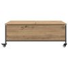 vidaXL Couchtisch Artisan-Eiche 91 x 55 x 32 cm Holzwerkstoff
