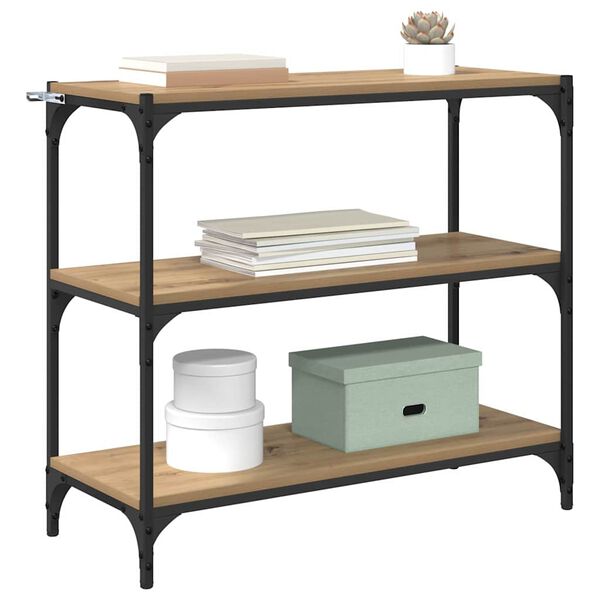 vidaXL B&uuml;cherregal Artisan-Eiche 80 x 33 x 70,5 cm Holzwerkstoff