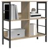 vidaXL B&uuml;cherregal Sonoma-Eiche 82 x 32 x 79 cm Holzwerkstoff