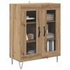 vidaXL Sideboard Artisan-Eiche 69,5 x 34 x 90 cm Holzwerkstoff