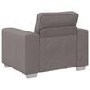 vidaXL Sofa Taupe Gesamtabmessungen: 100 x 80 x 82 cm (B x T x H)