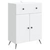 vidaXL Sideboard mit Schubladen Wei&szlig; 66 x 34,5 x 90 cm Holzwerkstoff