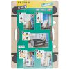 wolfcraft 5-in-1-M&ouml;bel-Dolly mit Griff FT350B 5548000